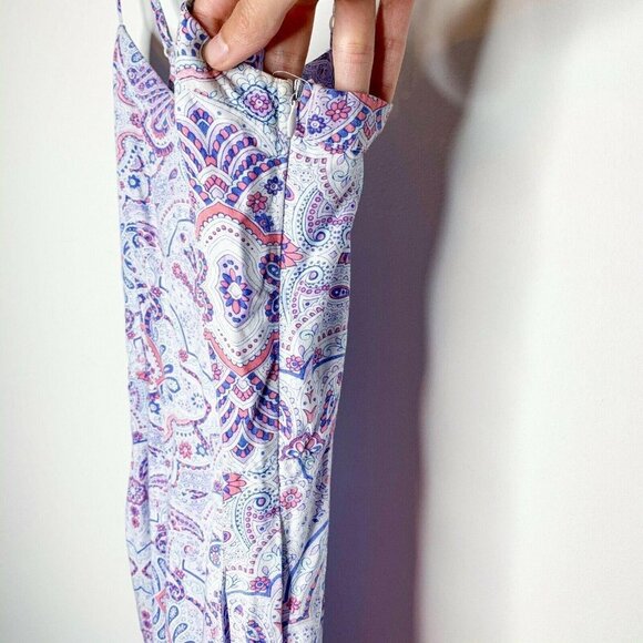 COTTON ON Romper Women Small Blue Pink Pockets Sid - Picture 3 of 6